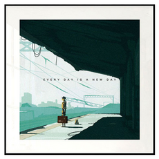 은희마법 감성 인테리어 페인팅 알루미늄 액자 4, 블랙