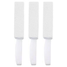 棒狀馬桶尿石去除清潔刷 3入, 白色
