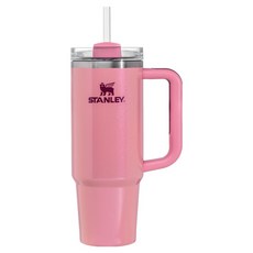스탠리 퀜처 H2.0 플로우 스테이트 텀블러, 베리 쉬머, 887ml, 1개