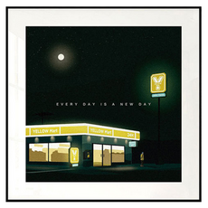 은희마법 감성 인테리어 페인팅 알루미늄 액자 16, 블랙