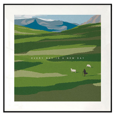 恩熙魔法 感性室內裝飾彩繪鋁製畫框 11, 黑色