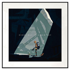 은희마법 감성 인테리어 페인팅 알루미늄 액자 7, 블랙