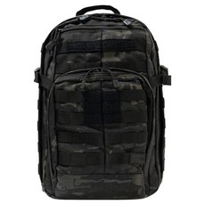 5.11 Tactical Rush 12 2.0 後揹包 24L 不含防水罩, 多地形黑色