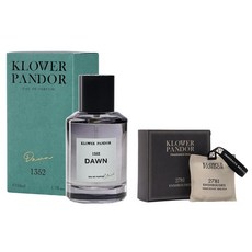 KLOWER PANDOR 台灣公司貨 輕香日常組-曙光香水+馥檀雲境 空間香氛包, 1組