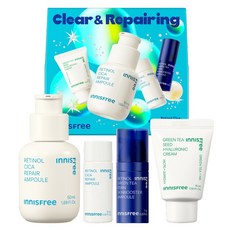 이니스프리 홀리데이 레티놀 시카 흔적 앰플 4종 세트, 1세트