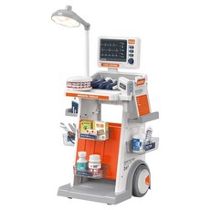 해피플레이 리틀닥터 병원놀이 의사놀이 장난감 디럭스 세트, 혼합색상, 1세트