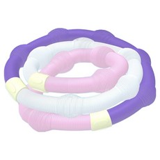 Honey Bubble 軟式彈簧瘦身居家訓練用呼拉圈, 混合色, 1個, 1kg