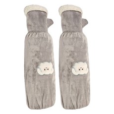 타미나요 장갑형 사무용 팔토시 2p, 그레이 강아지