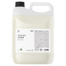 살림백서 구연산 담은 주방세제 알로에베라향, 1개, 4L