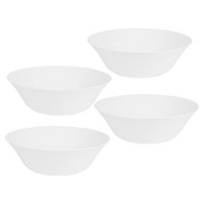 Bormioli Rocco 簡約白月沙拉碗 25cm, 白色, 4個, 單品