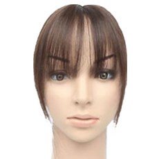 Foxwig 3D立體髮簾頭頂局部假髮 W2023 5 x 6 x 24 cm, 自然棕色, 1個