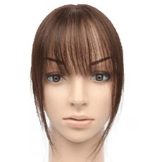 Foxwig 3D立體髮簾頭頂局部假髮 W2023 5 x 6 x 29 cm, 自然棕色, 1個
