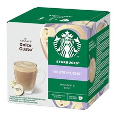 STARBUCKS 星巴克 白摩卡風味膠囊咖啡, 20.5g, 6個裝, 1組