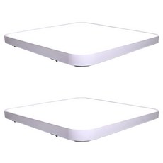 원하 KDT-LR LED 삼성칩 조립 시스템 거실 방등 60W 2p, 화이트 + 주광색