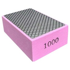 OON 다이아몬드 블럭 사포 핑크 1000방, 1개