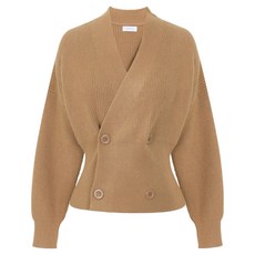 ab.plus 女款交叉雙排扣針織衫 LSA1MY33