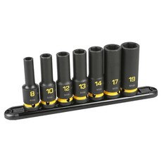 SUNKEY 長型衝擊套筒7件組 SIH-7LS, 1套