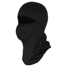 SaintMiller Bikefit 鳥嘴型冬季防寒保暖一體式巴拉克拉瓦頭套, 黑色, 1個
