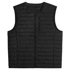 엠엔씨 남성용 데일리 베이직 경량 패딩 조끼 MDPD245WS