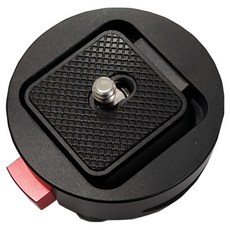 圓角時尚相機快拆板 黑色 57 x 57 x 22 mm, 1個, 單一商品