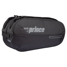 프린스 테니스 가방 투어카본 라켓백 6PK, 블랙, 1개