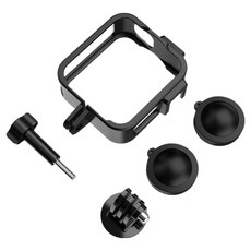 동글이 편리한 튼튼한 고프로 프레임 케이스 블랙 A, 1개, GoPro Max2
