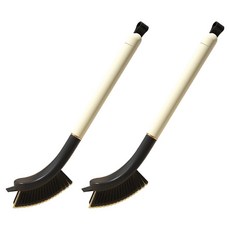 Souplace 曲線清潔簡約縫隙刷, 黑色, 2個