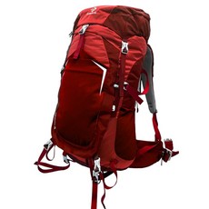 DIBOTE 迪伯特 專業登山休閒背包 鋁合金支撐背架 55L, 紅色