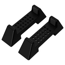 호후 닌텐도 스위치2 OLED 독 발열방지 스탠2 거치대, 블랙, 2개