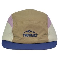 Troveast Jaeipak 登山棒球帽, 卡其色 + 藍色, 1個