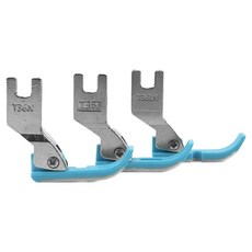 Jstrading 工業用拉鍊壓腳 鐵氟龍PVC T36N + T363 + T36LN 套組, 混合色, 1套