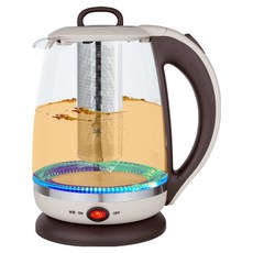 에버튼하우스 휴 유리 티포트 1.8L, EHGF-TP1850