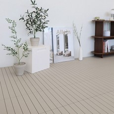 프로메이드 틈없는 조립식 셀프 인테리어 데크타일 샌디, 샌드베이지, 9개