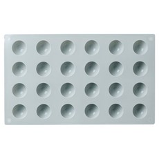 이홈베이킹 미니얼음틀 반구 실리콘몰드 24구, 랜덤발송, 1개