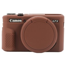 圓潤時尚強力相機包 棕色 G7X2, 1個, 單一商品