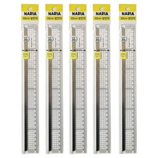 나리아 KC인증 컷팅 방안자 30cm, 5개