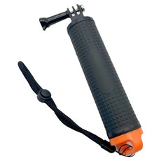 동글이 튼튼한 액션캠 플로팅 핸드그립 오렌지 gopro13 / 11, 1개