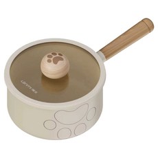 Lanmi 懶米 墩墩系列 鈦陶瓷控油雪平鍋加蓋, 1個, 18cm