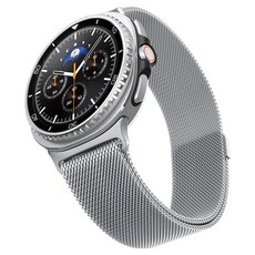 슈피겐 갤워치워치 밴드 메탈핏 AMP10121, 실버, 1개