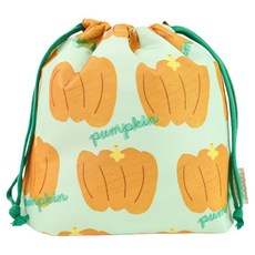 세맘스 방수 스트링 파우치, 옐로우펌킨