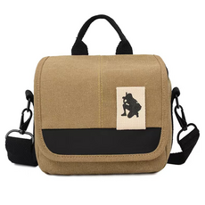 Living Pocket 大容量輕量防水肩背相機包, 卡其色, 1個