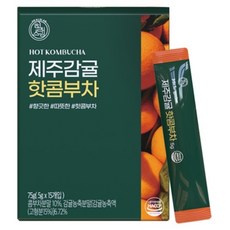 힐스랩 핫 콤부차 콤부티 제주감귤, 5g, 15개입, 1개