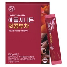 힐스랩 핫 콤부차 애플시나몬, 5g, 15개입, 1개