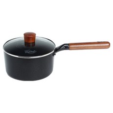 도루코 포레스타 시즌3 IH 편수 냄비, 블랙, 1개, 20cm
