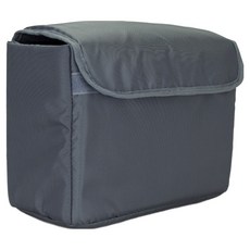 圓形實用相機隔層內袋 210 x 130 x 300 mm, 灰色, 1個