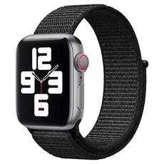 워치스탠다드 스포츠루프 스트랩 42 / 44 / 45 / 46 / 49mm, 다크그레이, 1개
