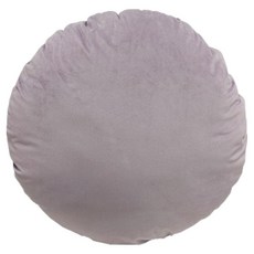 Homeflow 軟綿舒適柔軟絲絨圓形坐墊, 丁香紫