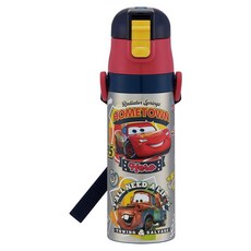 skater 超輕量彈蓋直飲式保冷水壺, 汽車總動員, 470ml, 1個