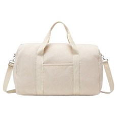 ROI라이프 자수 여행 대용량 짐 기저귀 가방, 코듀로이화이트