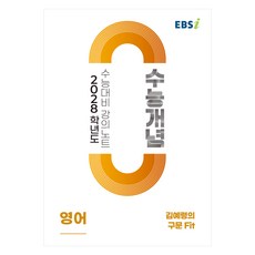 2028 수능개념 김예령의 구문 Fit, 영어, 고등 3학년